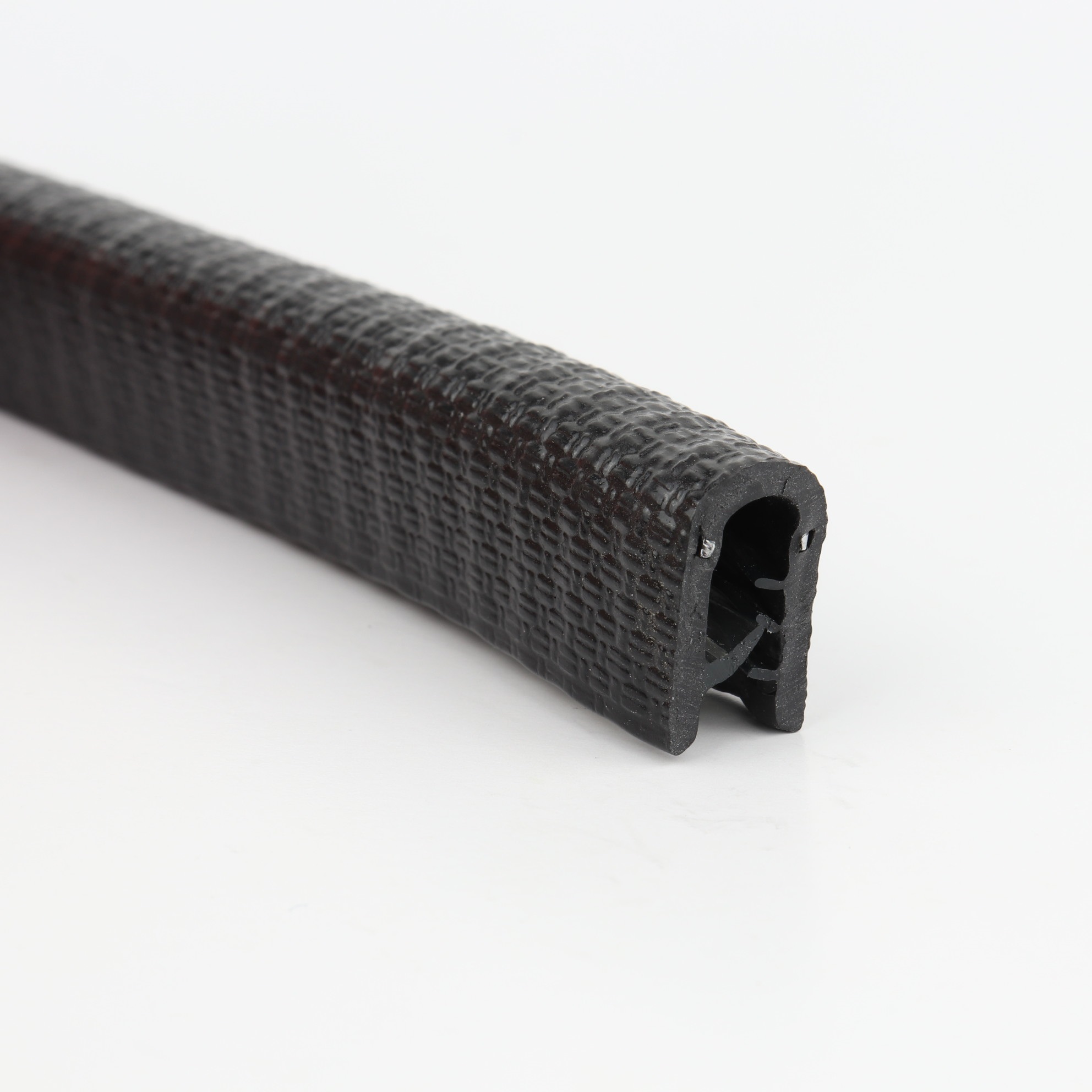 Kantenschutzprofil - PVC - schwarz - Klemmbereich 2-4mm