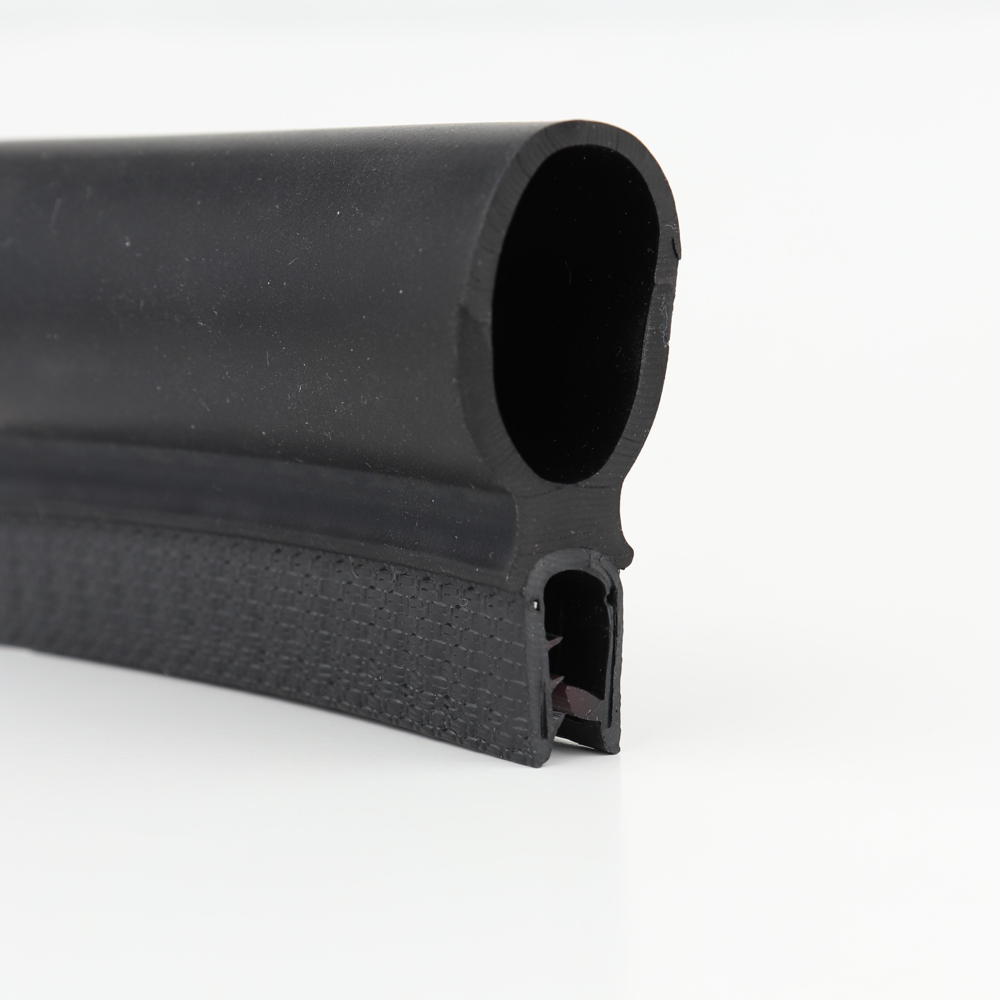 Kantenschutz-Dichtprofil - PVC/EPDM - mit Dichtung oben - Klemmbereich 2-4mm